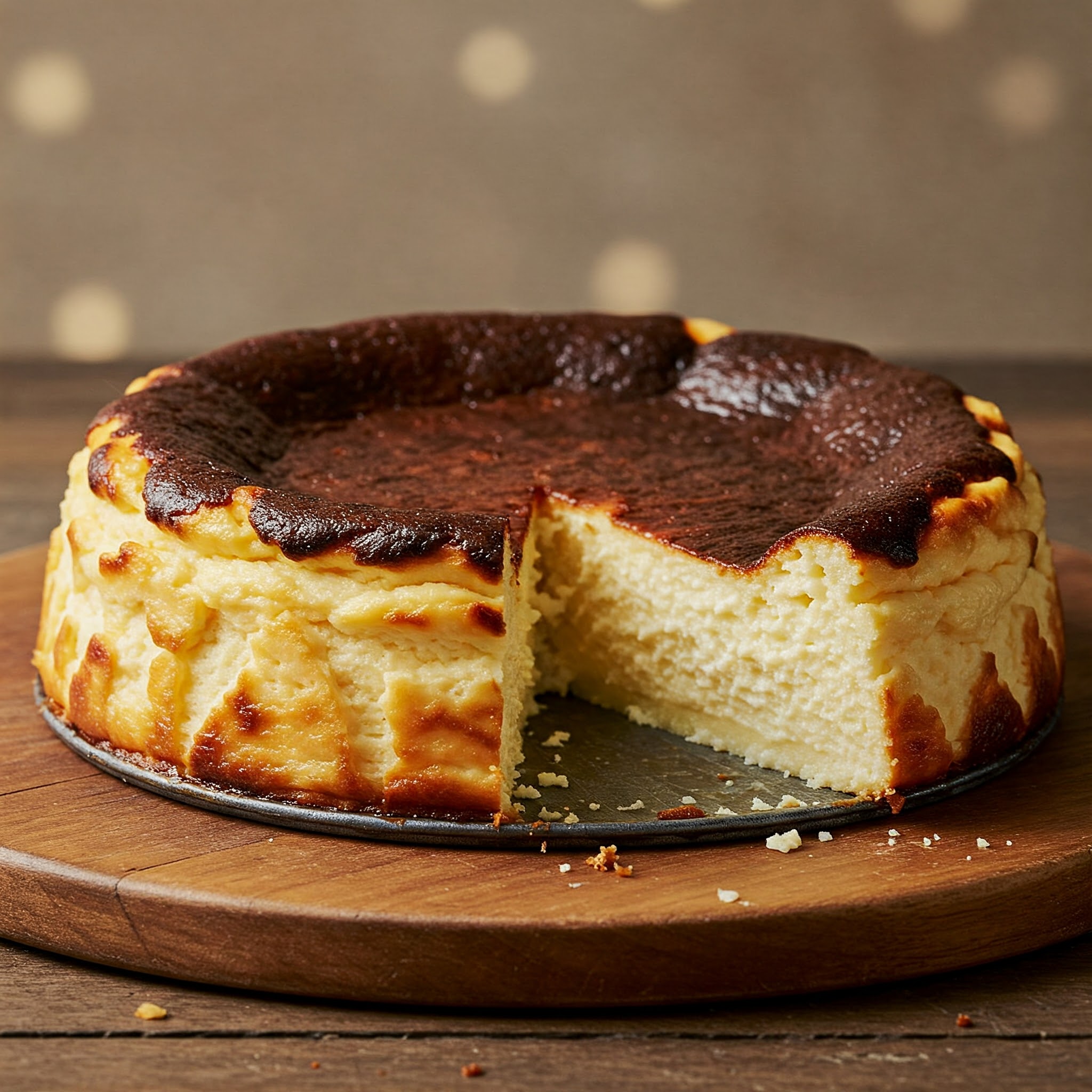 Rezept: Baskischer Käsekuchen X Molina Chai Bourbon Vanille